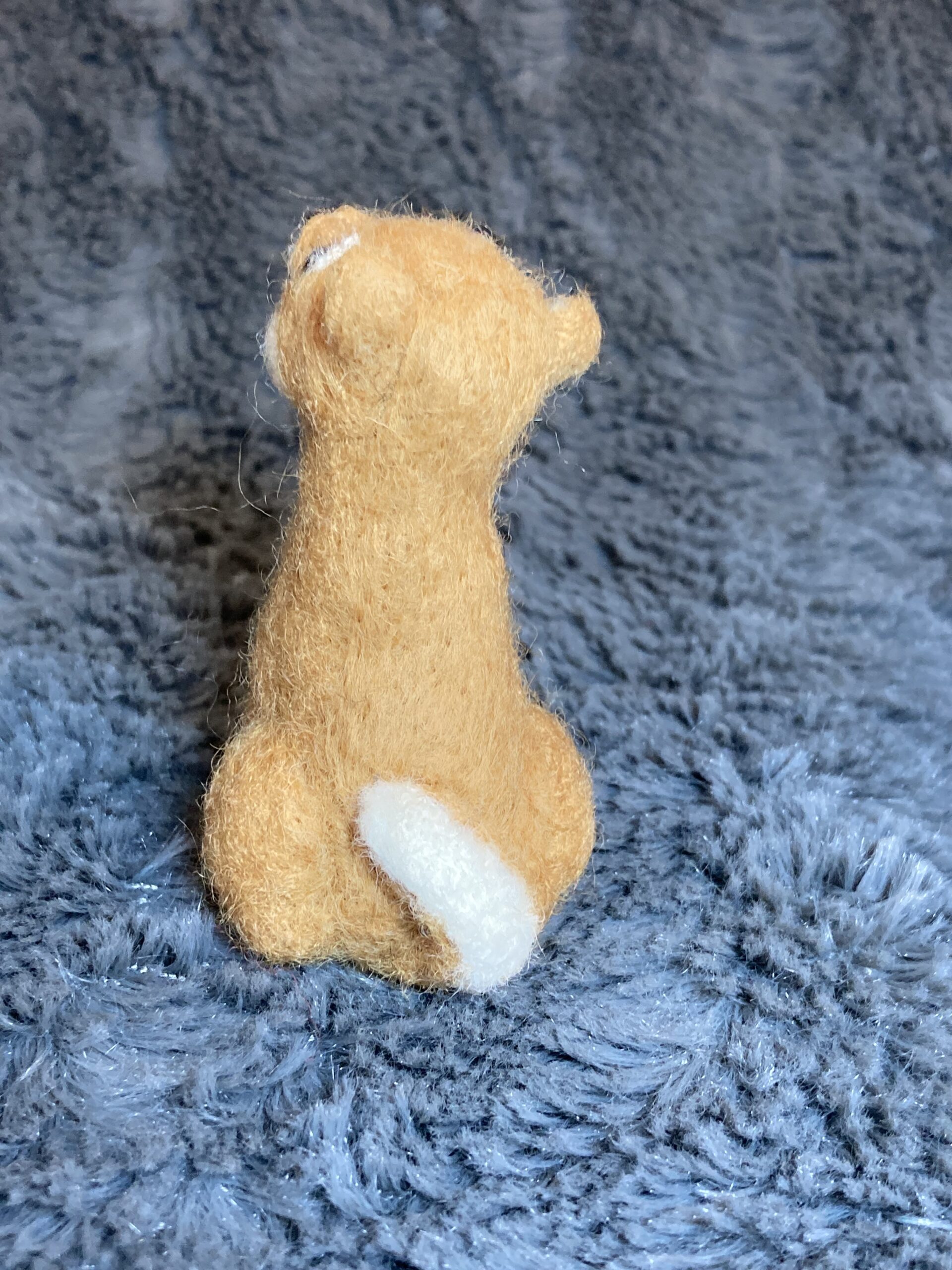Needle Felted Shiba Inu Dog